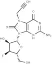 7,8-Dihydro-8-oxo-7-propargyl-3'-deoxy-3'-fluoro guanosine