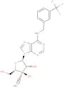 3'-β-C-Ethynyl-N6-(m-trifluoromethylbenzyl)adenosine