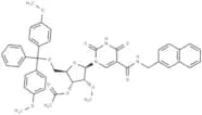 5-Naphthyl-β-methylaminocarbony-3'-O-acetyl-2'-O-methl-5'-O-DMTr-uridine