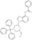 N6-Benzoyl-7'-OH-N-trityl morpholino adenosine