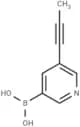 5-(Prop-1-ynyl)pyridine-3-ylboronic acid