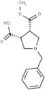 cis-1-Benzyl-4-(methoxycarbonyl)pyrrolidine-3-carboxylic acid