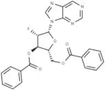 Purine-9-β-D-(3',5'-di-O-benzoyl-2'-deoxy-2'-fluoro)arabinoriboside