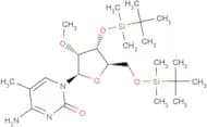 3,5'-Bis(O-t-butyldimethylsilyl)-2'-O-methyl-5-methylcytidine