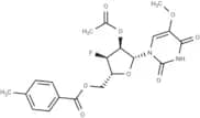 2'-O-Acetyl-5'-O-(p-toluoyl)-3'-deoxy-3'-fluoro-5-methoxyluridine