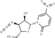 3'-Azido-3'-deoxy-5-nitro-4-deoxyuridine