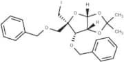 4-C-(Iodomethyl)-1,2-di-O-(1-methylethylidene)-3,5-bis-O-(phenylmethyl)-a-D-ribofuranose