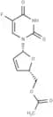 5'-O-Acetyl-2',3'-dideoxy-2',3'-didehydro-5-fluoro-uridine