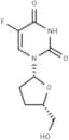 2',3'-Dideoxy-5-fluoro-uridine