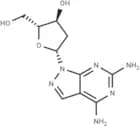 2-Amino-8-aza-7-deoxy-2'-deoxyadenosine