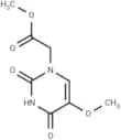 5-Methoxyuracil-1-yl  acetic acid methyl ester