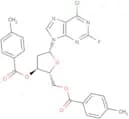 6-Chloro-2-fluoropurine-9-b-D-(3,5-bis-O-(p-toluoyl)-2-deoxy)riboside