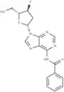 N6-benzoyl-3'-fluoro-2',3'-dideoxyadenosine