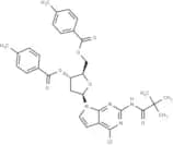 2-Amino-4-chloro-N2-pivaloyl-7-[2-deoxy-3,5-di-O-(4- methylbenzoyl)-b-D-ribofuanosyl]-7H-pyrrolo[2…
