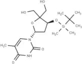 3'-O-t-Bulyldimethylsilyl-4'-C-hydroxymethylthymidine
