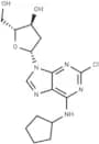 2-Chloro-N6-cyclopentyl 2'-deoxy-   adenosine