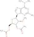 2-Amino-3',5'-di-O-acetyl-N6,N6-dimethyl-2'-O-methyl adenosine