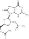 3'-Deoxy-2',5'-di-O-acetyl-8-hydroxyguanosine
