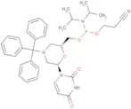 N-Trityl-morpholino-U-5'-O-phosphoramidite