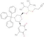 N-Trityl-morpholino-T-5'-O-phosphoramidite