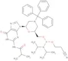 N-Trityl-N2-isobutyryl-morpholino-G-5'-O-phosphoramidite