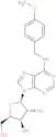 1-(b-D-Xylofuranosyl)-N6-(p-methoxybenzyl)   adenine