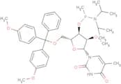5'-O-DMTr-2'-OMe-5MeU-P-methyl phosphonamidite; 5'-O-DMTr-2'-O-methyl-5-methyluridine-3'-O-(P-meth…
