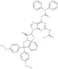 2-Acetylamino-1-{3'-O-[(4,4'-dimethoxy triphenyl)methyl]-a-L-threo furanosyl}-6-(N,N-diphenylcarba…