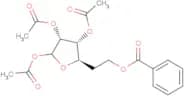 1,2,3-Tri-O-acetyl-6-O-benzoyl-5-deoxy-D-ribo-hexofruanose