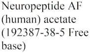 Neuropeptide AF (human) acetate
