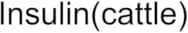 Insulin(cattle)