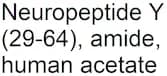 Neuropeptide Y (29-64), amide, human acetate