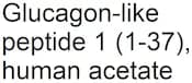 Glucagon-like peptide 1 (1-37), human acetate