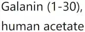 Galanin (1-30), human acetate