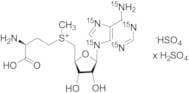S-[5'-Adenosyl(15N5)]-L-methionine Sulfate Salt (Mixture of Diastereomers)