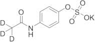 Sodium N-(4-Hydroxyphenyl)acetamide-2,2,2-d3 Sulfate