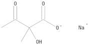 2-Hydroxy-2-methyl-3-oxo-butanoic Acid Sodium Salt