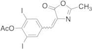 4-[[4-(Acetyloxy)-3,5-diiodophenyl]methylene]-2-methyl-5(4H)-oxazolone (E/Z Mixture)