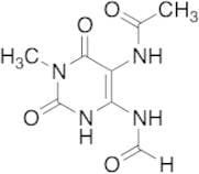 5-Acetylamino-6-formylamino-3-methyluracil