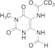 5-Acetyl-d3-amino-6-formylamino-3-methyluracil