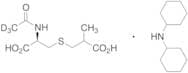N-Acetyl-S-(2-carboxypropyl)-L-cysteine-d3 Dicyclohexylammonium Salt (Mixture of Diastereomers)