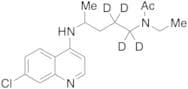 N-Acetyl Desethyl Chloroquine-d4
