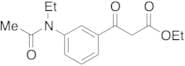3-(Acetylethylamino)-β-oxo-benzenepropanoic Acid Ethyl Ester