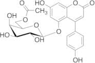 5-[(6-O-Acetyl-β-D-galactopyranosyl)oxy]-7-hydroxy-4-(4-hydroxyphenyl)-2H-1-benzopyran-2-one