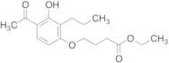 4-(4-Acetyl-3-hydroxy-2-propylphenoxy)butanoic Acid Ethyl Ester