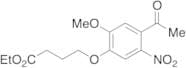 4-(4-Acetyl-2-methoxy-5-nitrophenoxy)-butanoic Acid Ethyl Ester