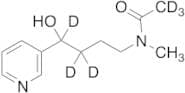 4-(Acetylmethylamino)-1-(3-pyridyl)-1-butanol-d6