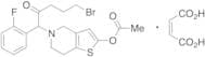 1-[2-(Acetyloxy)-6,7-dihydrothieno[3,2-c]pyridin-5(4H)-yl]-5-bromo-1-(2-fluorophenyl)-2-pentanone …