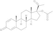 17-Acetyloxy-pregna-1,4-diene-3,20-dione (~90%)