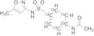 N-Acetyl Sulfamethoxazole-13C6